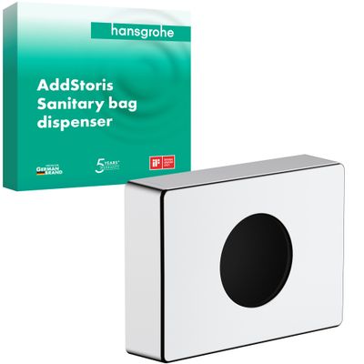 Hansgrohe Hygienebeutelspender AddStoris, Farbe chrom Bild 2