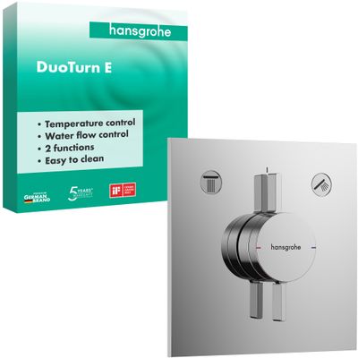Hansgrohe Fertigset UP-Mischer DuoTurn E, 2 Verbraucher, Farbe chrom Bild 3