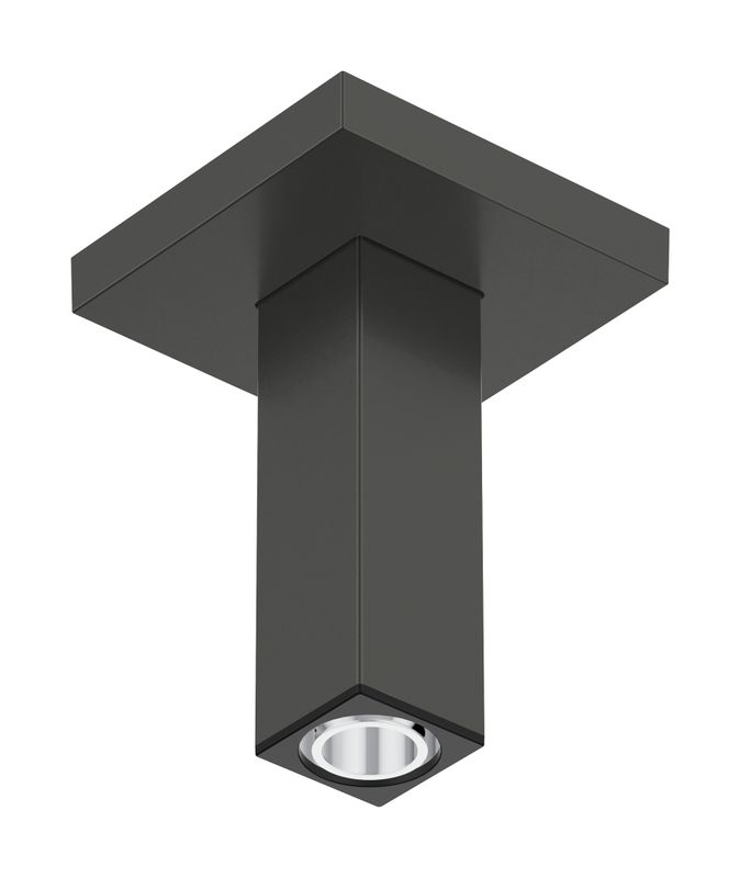 Hansgrohe Deckenanschluss E 100 mm BBC, Farbe black chrome Bild 1
