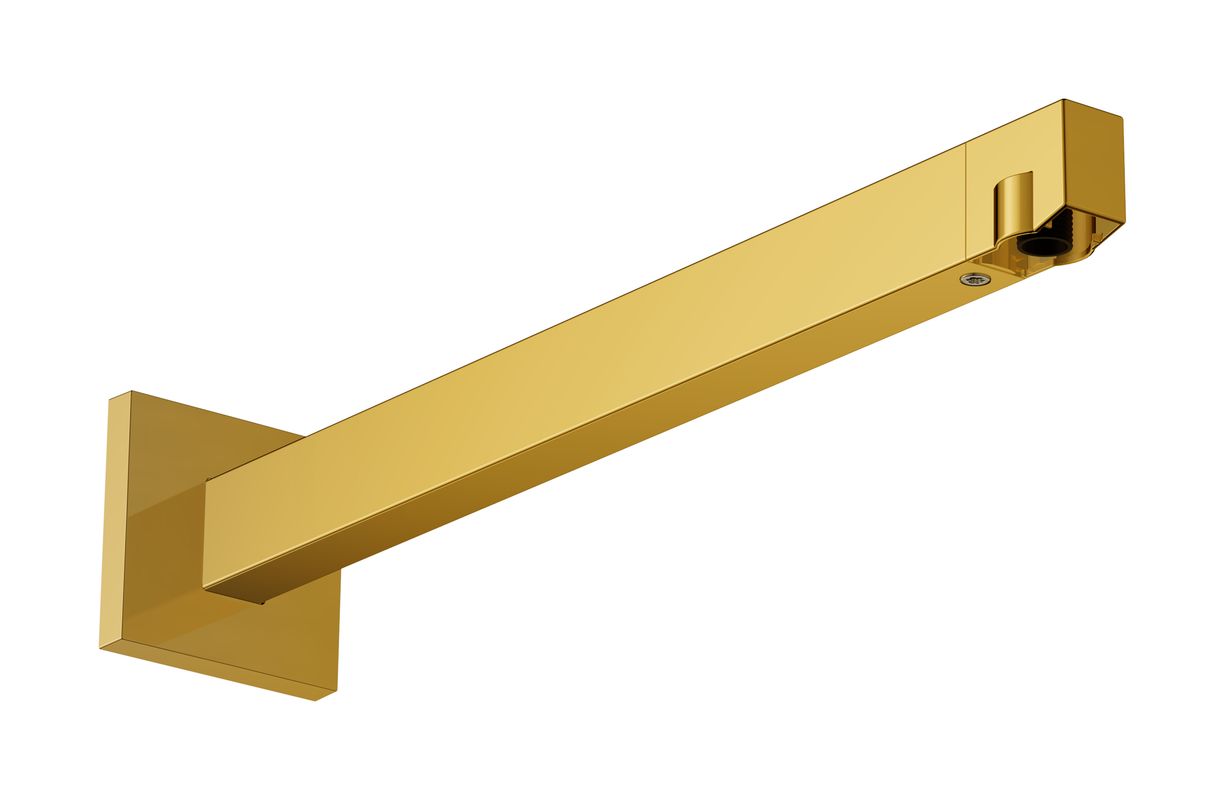 Hansgrohe Brausearm E 390 mm PGO, Farbe gold Bild 1