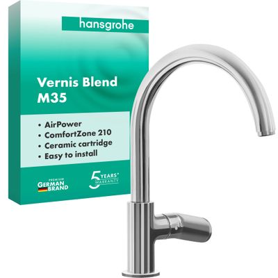 Hansgrohe Spültischmischer 210 Vernis Blend M35 1jet, Farbe chrom Bild 3