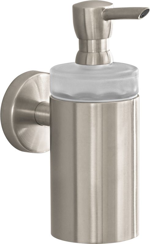 Hansgrohe Lotionspender Logis brushed, 176 x 66 x 127 mm, Farbe nickel Bild 1