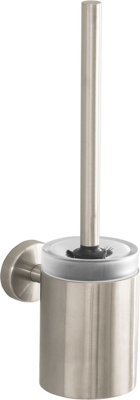 Hansgrohe WC-Bürstenhalter Logis brushed, 388 x 83 x 120 mm, Farbe nickel Bild 1