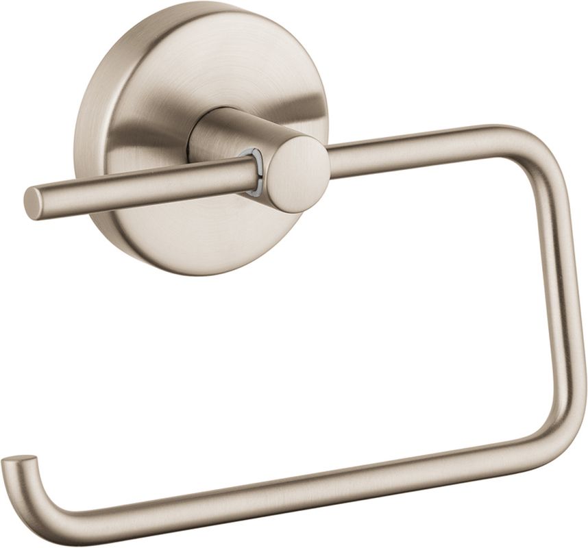 Hansgrohe Papierrollenhalter Logis brushed, ohne Deckel, 165 x 1000 x 100 mm, Farbe nickel Bild 1