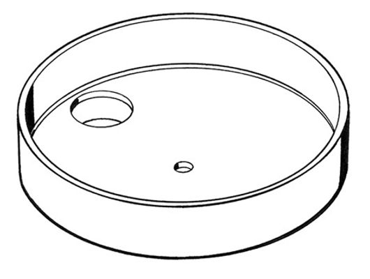 Hansgrohe Seifenschale Cassetta'S Puro, 38 x 130 x 130 mm, Farbe chrom Bild 4