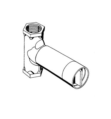 Hansgrohe Unterputzteile 3/4" NEU für Unterputz-Ventil (Spindelventil), 60 mm Bild 6
