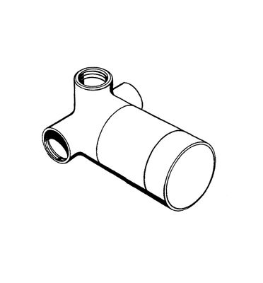 Hansgrohe Unterputzteile Trio für Absperr- und Umstellventil, 60 mm Bild 5