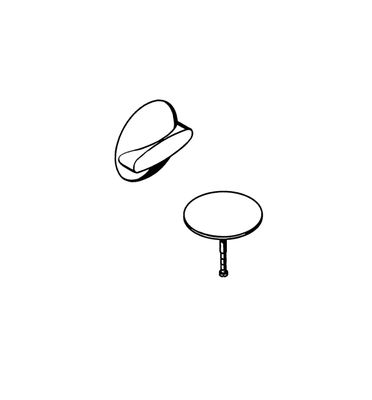 Hansgrohe Ab- und Überlaufgarnitur Flexaplus F-Set (Griff u.Stopfen) Brushed, Farbe black chrome Bild 4
