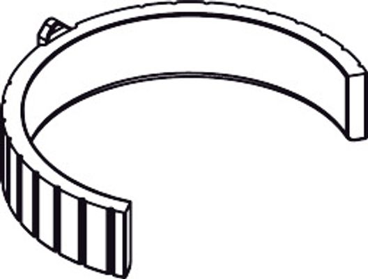 Hansgrohe Anschlagring 120 grad Logis / Focus / Talis, Farbe silberfarben Bild 2
