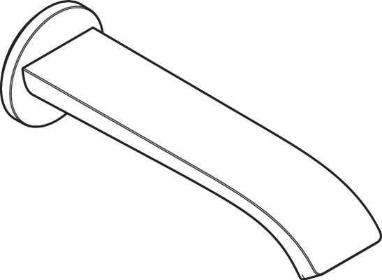 Hansgrohe Wanneneinlauf Vivenis matt, 202 mm, Farbe schwarz Bild 4