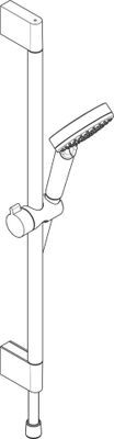 Hansgrohe Brausenset Crometta Vario / Unica 650 mm weiss / chrom, Farbe weiß, chrom Bild 8