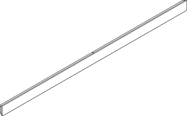 Hansgrohe Wandstange WallStoris 700 matt, 700 x 12 mm, Farbe weiß Bild 13