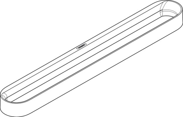 Hansgrohe Handtuchhalter WallStoris mattweiss, 39 x 81 x 81 mm, Farbe weiß Bild 47