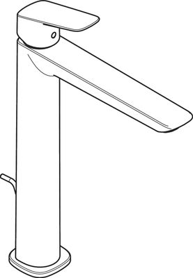 Hansgrohe Waschtischmischer 240 Fine Logis, mit Zugstangen-Ablaufg.chr, Farbe chrom Bild 8