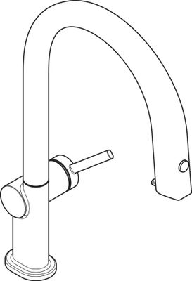 Hansgrohe FilterSystem 210 Aqittura M91 Ausziehausl.1jet mattschwarz Bild 27