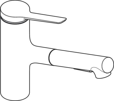 Hansgrohe Spültischmischer 150 Zesis M33 Ausziehbrause 2j sBox lite edelstahl-opt, Farbe silber Bild 18