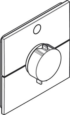 Hansgrohe Fertigset UP-Thermostat ShowerSelect Comfort E, 1 Verbraucher, Farbe chrom Bild 9
