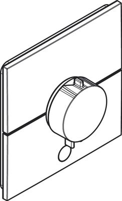 Hansgrohe Fertigset UP-Thermostat ShowerSelect Comfort E, 1 Verbraucher / 1 Ausgang, Farbe chrom Bild 9