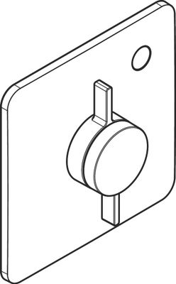 Hansgrohe Fertigset UP-Mischer DuoTurn Q, 1 Verbraucher, Farbe chrom Bild 10