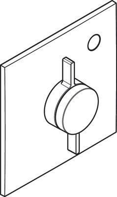 Hansgrohe Fertigset UP-Mischer DuoTurn E, 1 Verbraucher, Farbe schwarz Bild 6