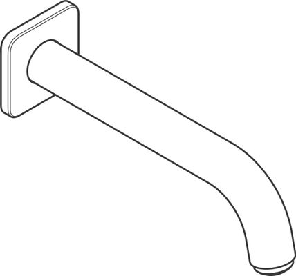 Hansgrohe Wanneneinlauf Vernis Shape, 204 mm, Farbe chrom Bild 5