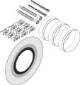 Hansgrohe iBox Verlängerungsset, für HGIBOX2 ShowerSelect Fertigsets, 25 - 75 mm, Farbe sonstige Bild 2
