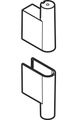 Hansgrohe Abdeckung Set Unica S Puro Brausenstange, Farbe silberfarben Bild 2
