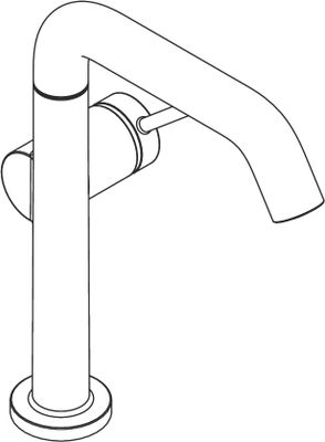 Hansgrohe WTM 210 Tecturis S Fine CoolStart Schwenkauslauf mit Push-Open Ablaufgar.BBR, Farbe bronze Bild 7