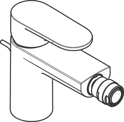 Hansgrohe Bidetmischer Vernis Blend, Farbe chrom Bild 4
