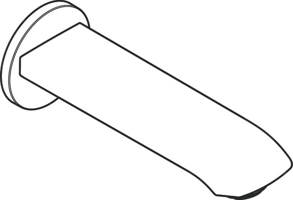 Hansgrohe Wanneneinlauf Metris, 165 mm, Farbe chrom Bild 4