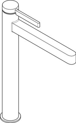 Hansgrohe Waschtischmischer 260 Finoris Highriser, Farbe chrom Bild 8