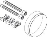 Hansgrohe iBox Verlängerungsset, für HGIBOX2, 25 mm, Farbe sonstige Bild 2
