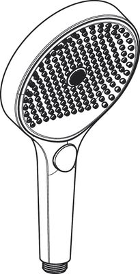 Hansgrohe Handbrause Rainfinity 130 3jet Ø, 3-Strahl, matt, 130 mm, Farbe schwarz Bild 29