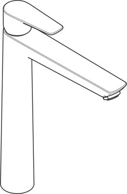 Hansgrohe Waschtischmischer 240 Talis E matt, Farbe weiß Bild 6