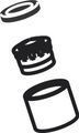 Hansgrohe Luftsprudler M (15 l/min) Focus Spültischmischer, 22 x 1 mm, Farbe silberfarben Bild 2