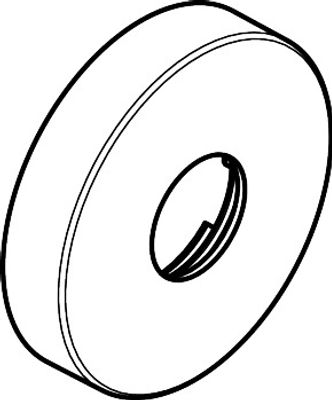 Hansgrohe Rosette d: 80 mm, Farbe silberfarben Bild 2