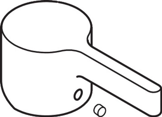 Hansgrohe Griff, für Metris S Waschtischmischer verchromt, Farbe chrom Bild 2