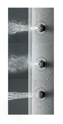 Hansgrohe Wechsel-Strahleinsatz Massage, Farbe silberfarben Bild 2