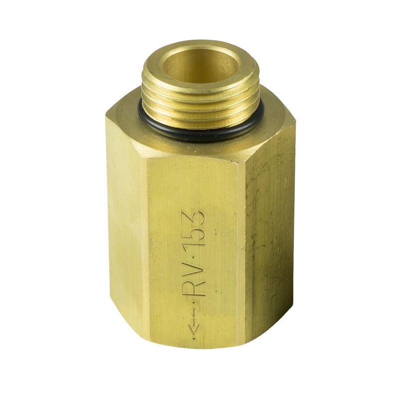 Grundfos Rückschlagventil Rp 1/2" AG x Rp 1/2" IG, für COMFORT, 34 x 50 x 30 mm Bild 1