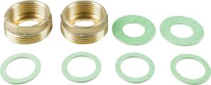 Grundfos Verbindungsstück Ausgleichsatz A 7, G 1 1/2" x G 2", RG, 2 x 5 mm Bild 1
