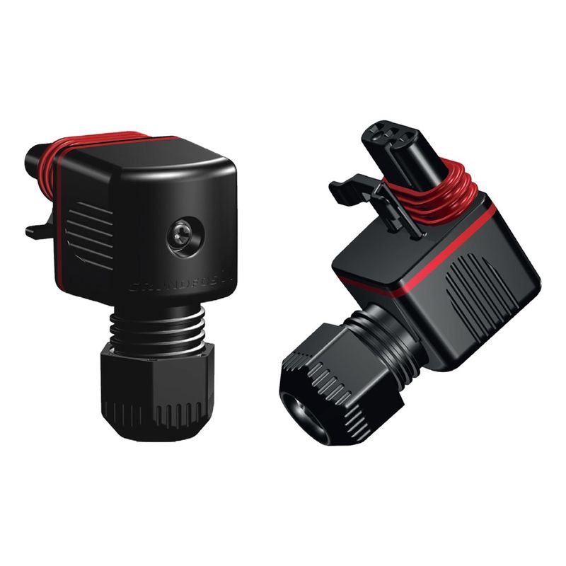 Grundfos Superseal Stecker, abgewinkelt, für Kabelanschluss Bild 1