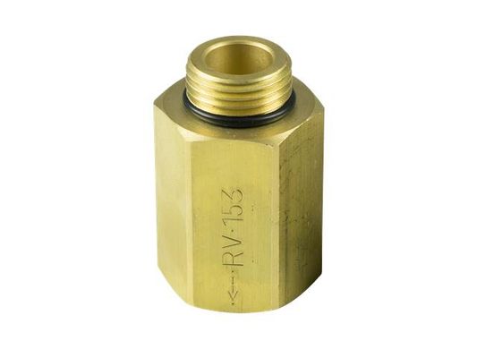 Grundfos Rückschlagventil Rp 1/2" AG x Rp 1/2" IG, für COMFORT, 34 x 50 x 30 mm Bild 2