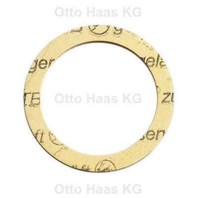 Otto Haas OHA-Press Flachdichtung, für Siphonverschraubung 1 1/4", 39 x 30 x 1,8 mm Bild 2