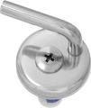 Hamberger Steckscharnier D1702H, Farbe silberfarben Bild 1