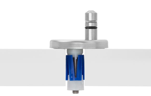 Hamberger SoftCloseScharnier C2802H, Farbe silberfarben Bild 3