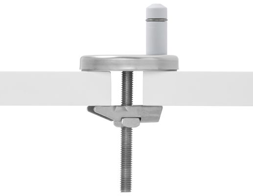 Hamberger SoftClose Scharnier Klappdübel Befestigung von obenben, C5802G, Nylon mit Edelstahlkappe Bild 2