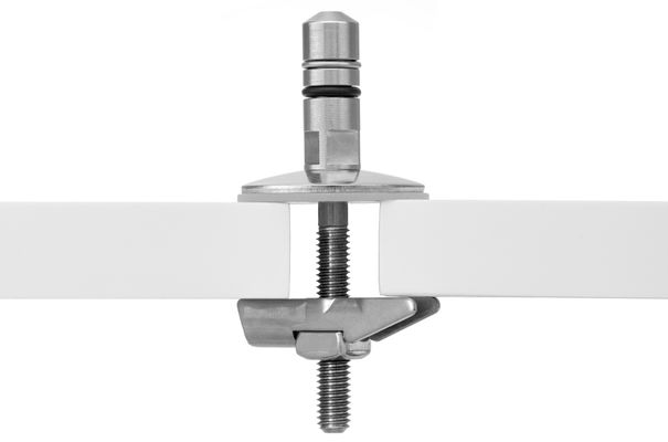 Hamberger Haro SoftClose Scharnier C0102G (24/44) Papierbeutel, Befestigung von oben Bild 2