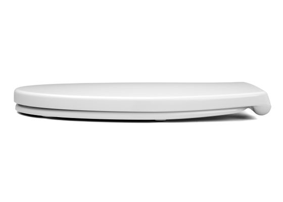 Hamberger WC-Sitz Pallas, Edelstahl-Scharniere, Absenkautomatik, Bef. v.u, abnehmbar, 436 x 362 mm, Farbe weiß Bild 4