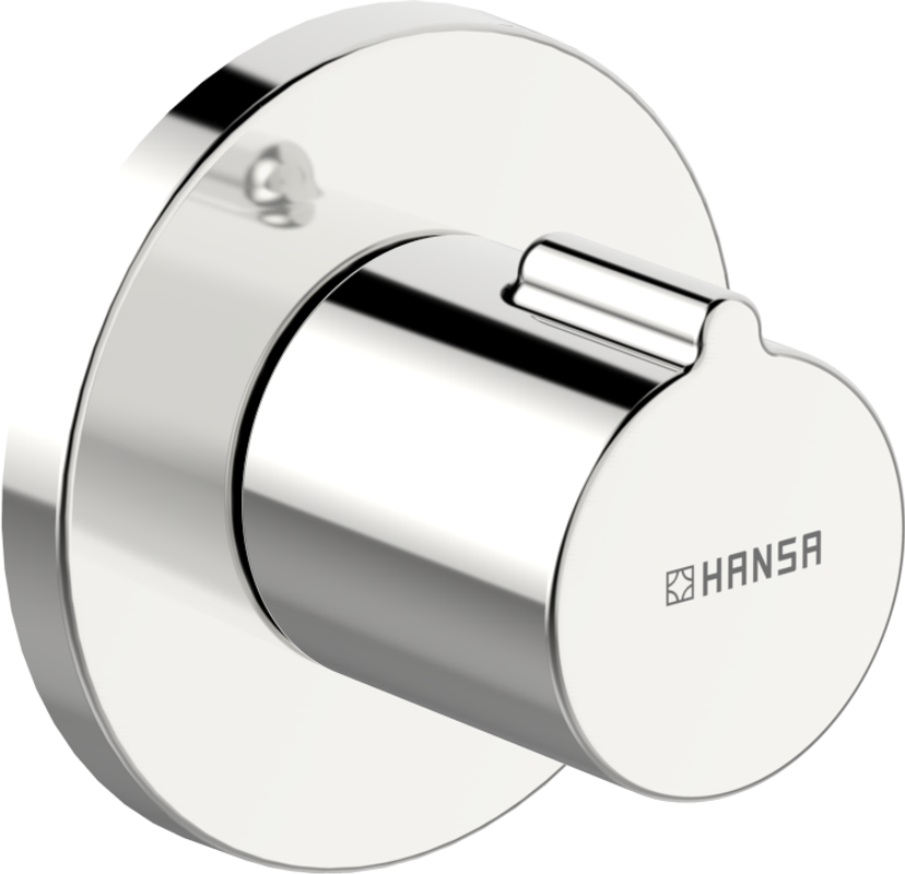 Hansa HA FM-Set HANSAHOME 0228 Ros. rund chr, 62 mm, Farbe chrom Bild 1
