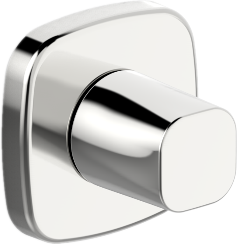 Hansa HA FM-Set HANSALIVING 0228 Ros. soft edge chr, 75 x 75 x 65 mm, Farbe chrom Bild 1